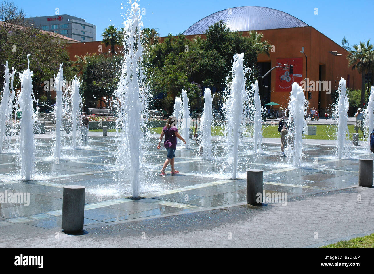 Rain Fountain, Topanga Plaza, Canoga Park, California