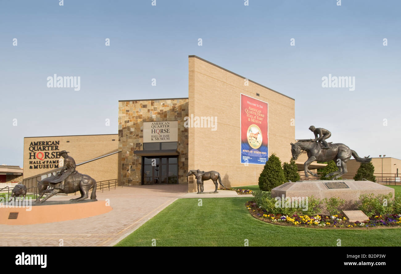 Texas amarillo american quarter horse hall of fame and museum exterior