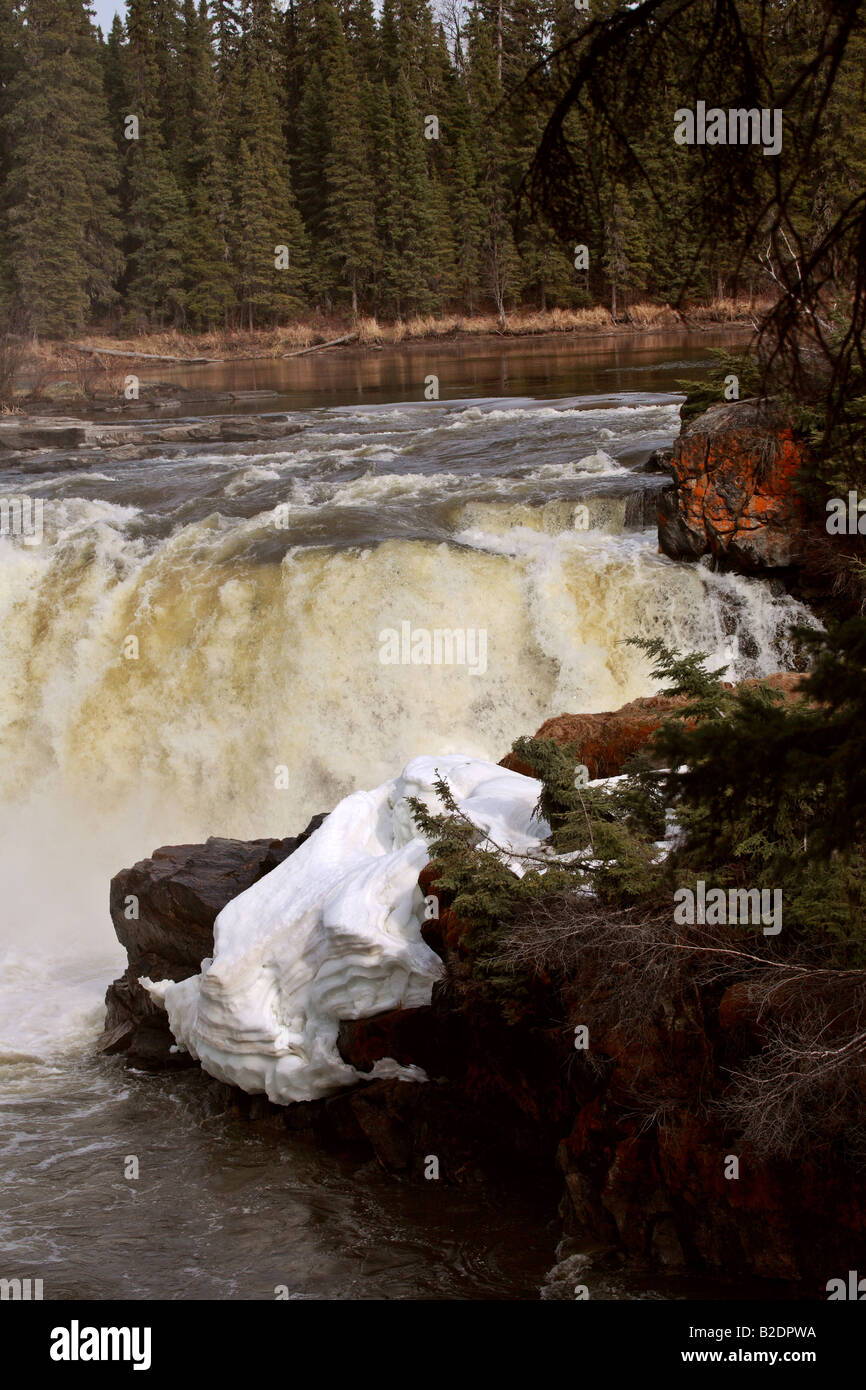 Pisew Falls in Northern Manitoba Stock Photo - Alamy