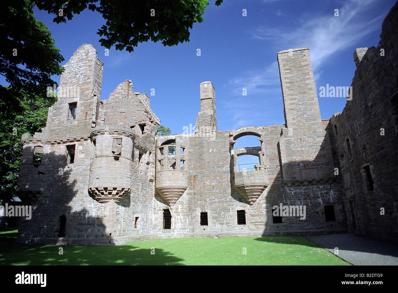 kirkwall earls palace isle of orkney scotland uk gb Stock Photo