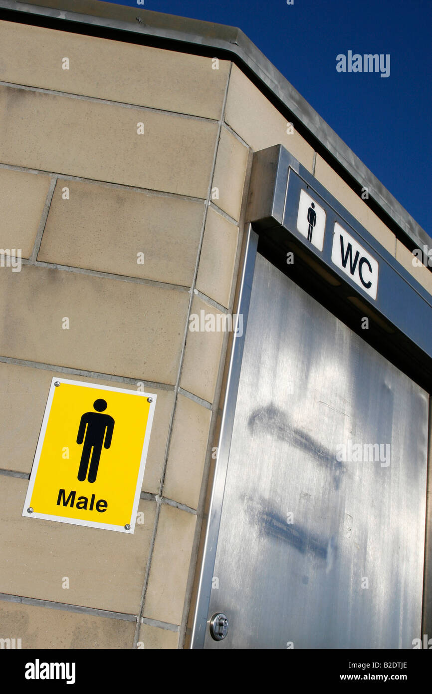 Public toilet/ wc in the UK Stock Photo Alamy