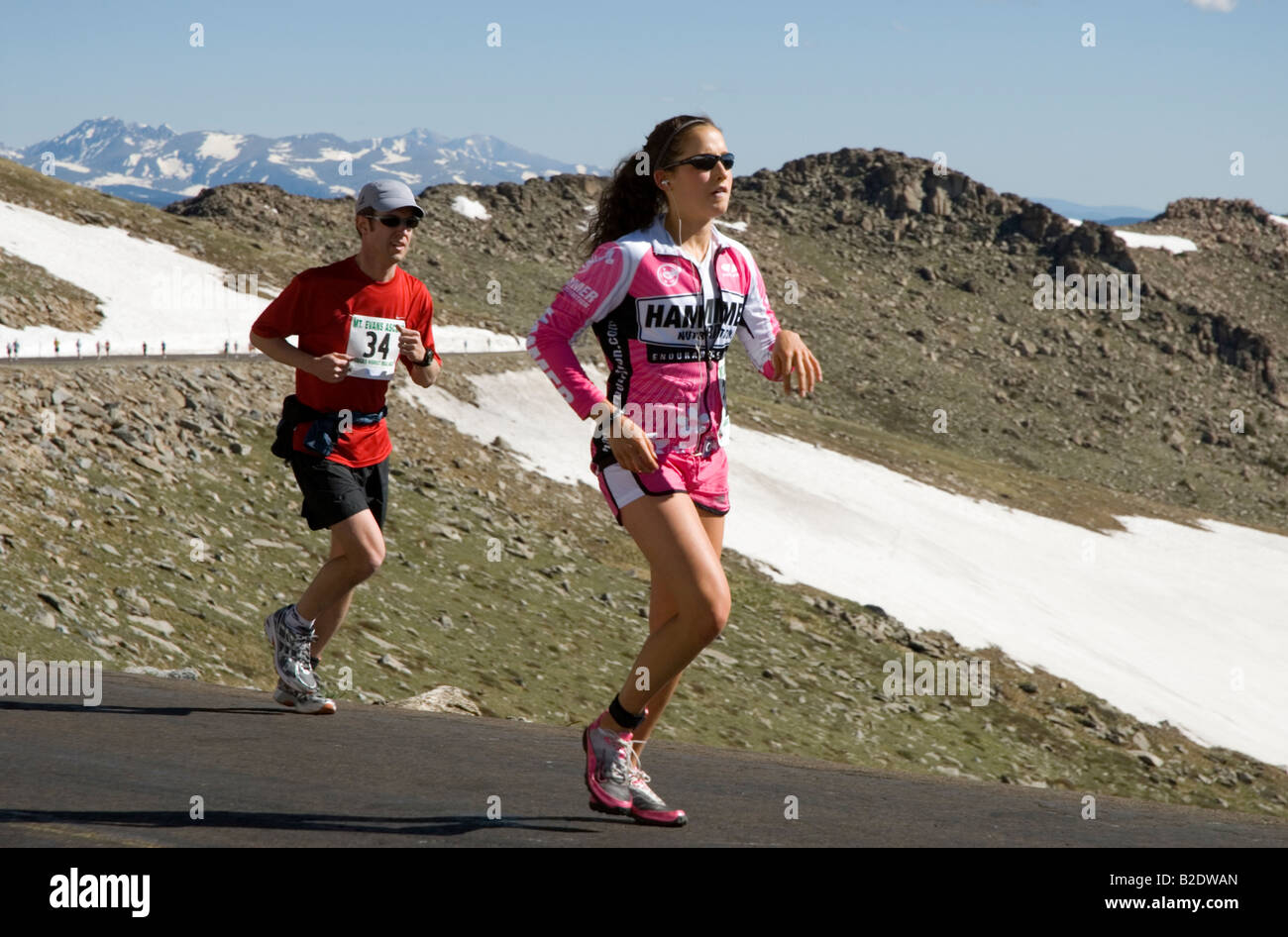 Runner at height hires stock photography and images Alamy