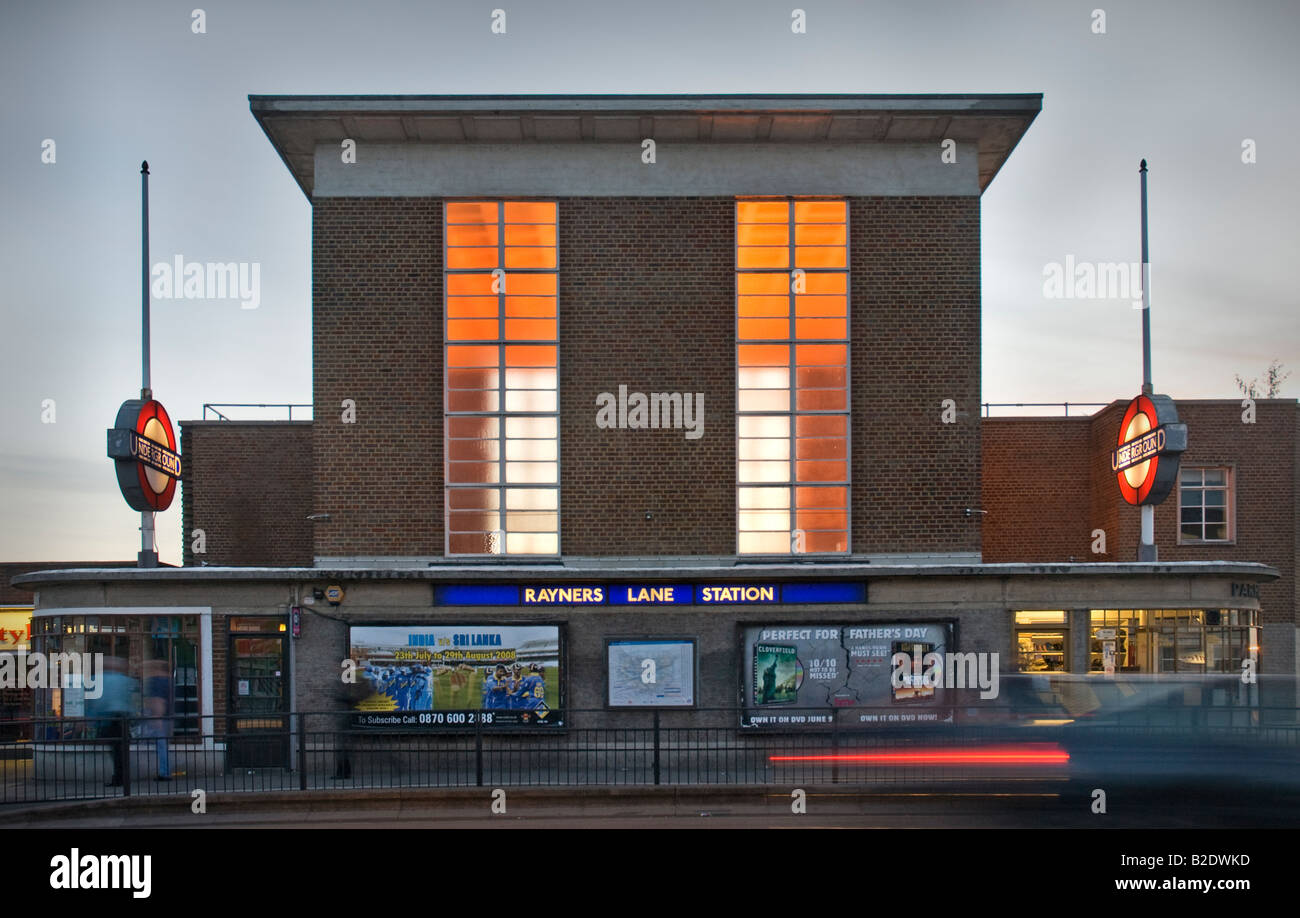 Rayners Lane London Underground Station Railway Piccadilly Line Charles