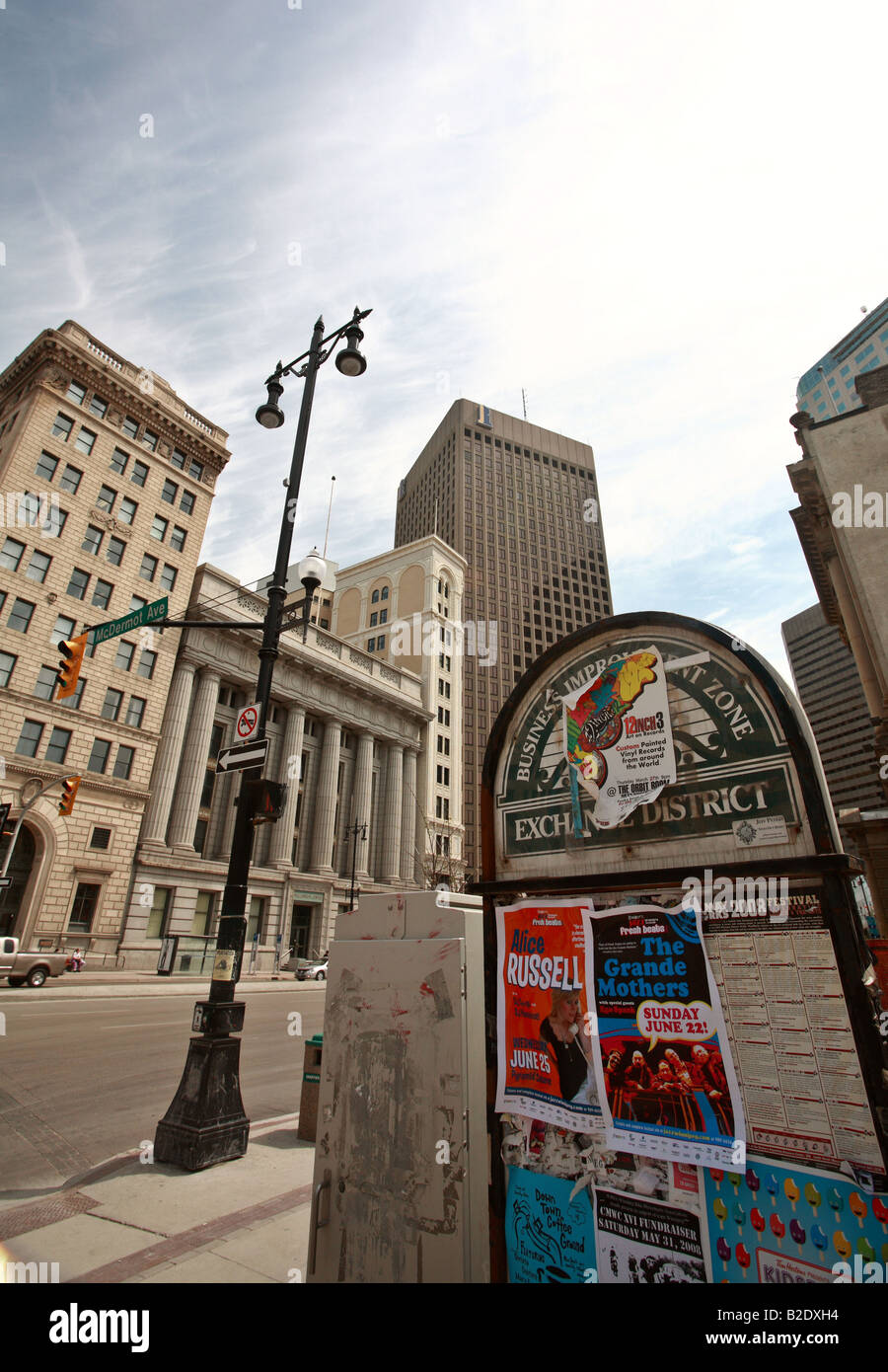 Winnipeg exchange district hires stock photography and images Alamy