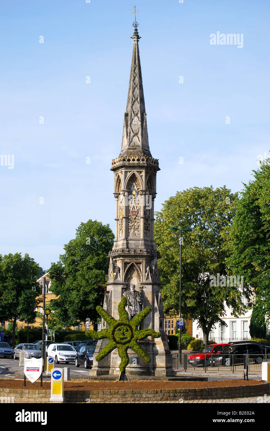 Banbury Cross, Banbury, Oxfordshire, England, United Kingdom Stock Photo