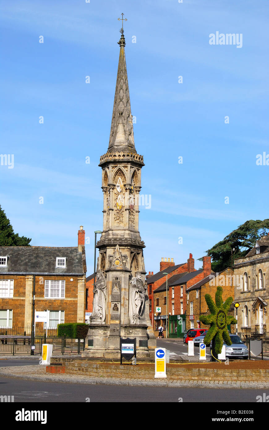 Banbury Cross, Banbury, Oxfordshire, England, United Kingdom Stock Photo