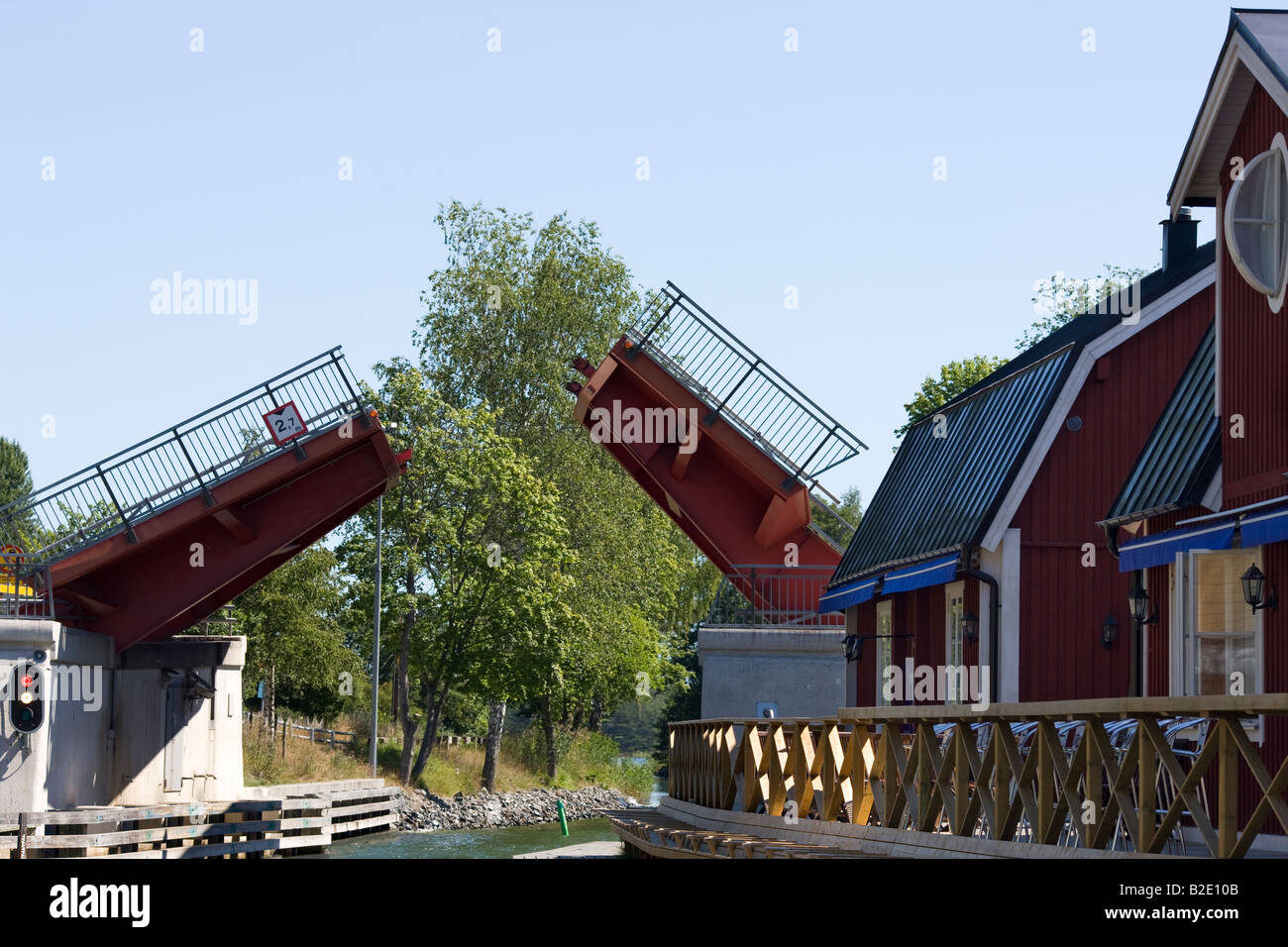 Strömma canal (Sweden Stock Photo Alamy