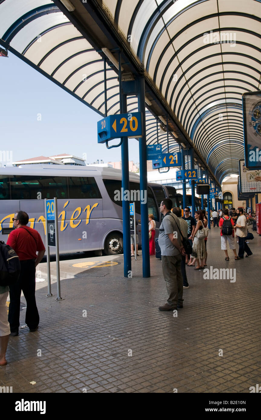 Estació del Nord bus station. Barcelona Stock Photo Alamy Estació del Nord bus station. Barcelona Stock Photo Alamy