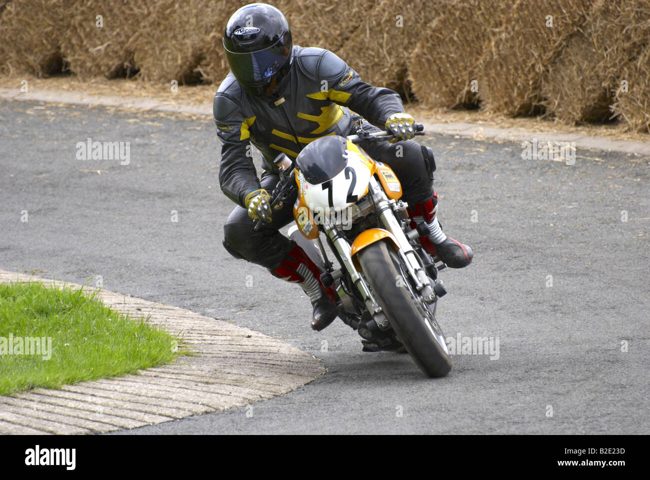 Ducati Sport Classic 1000cc at Barbon Hillclimb Cumbria England Stock Photo