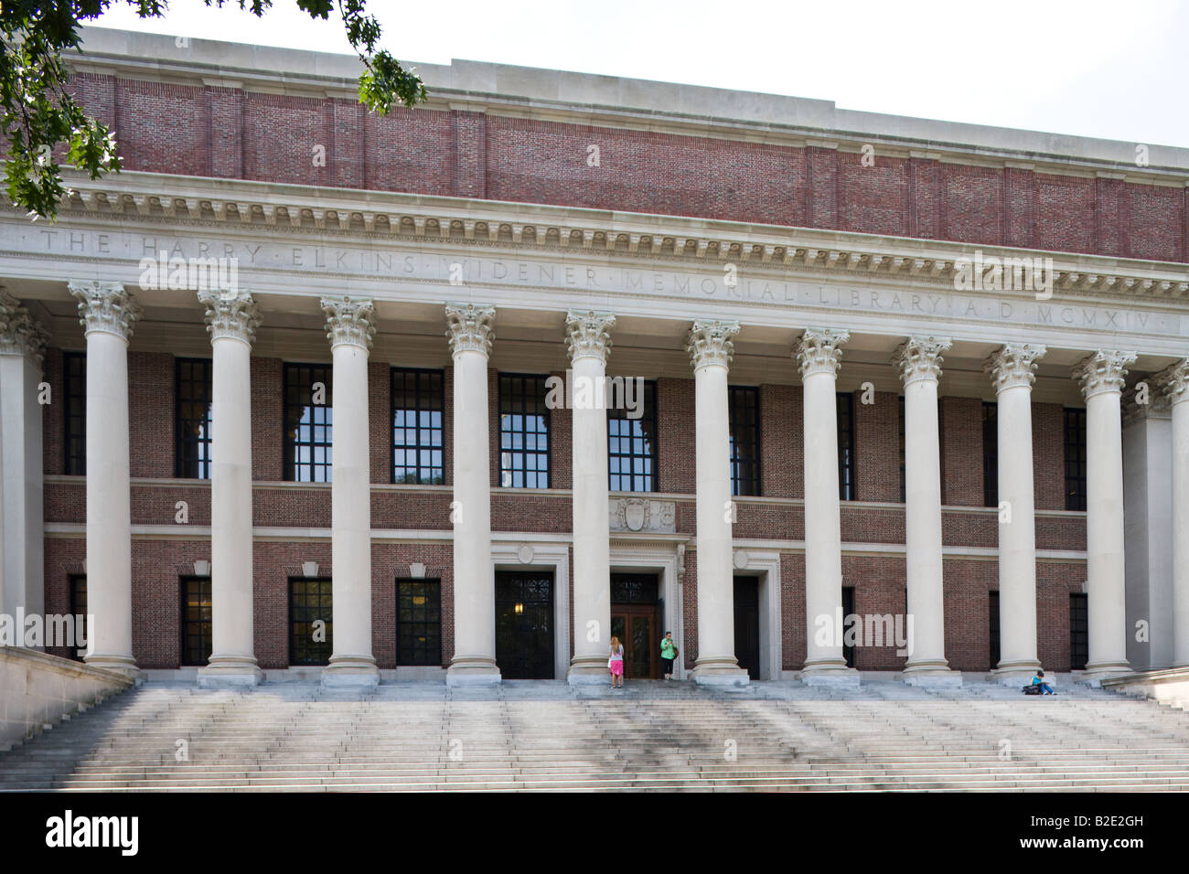 Widener Library, Harvard University, Cambridge, Massachusetts, USA