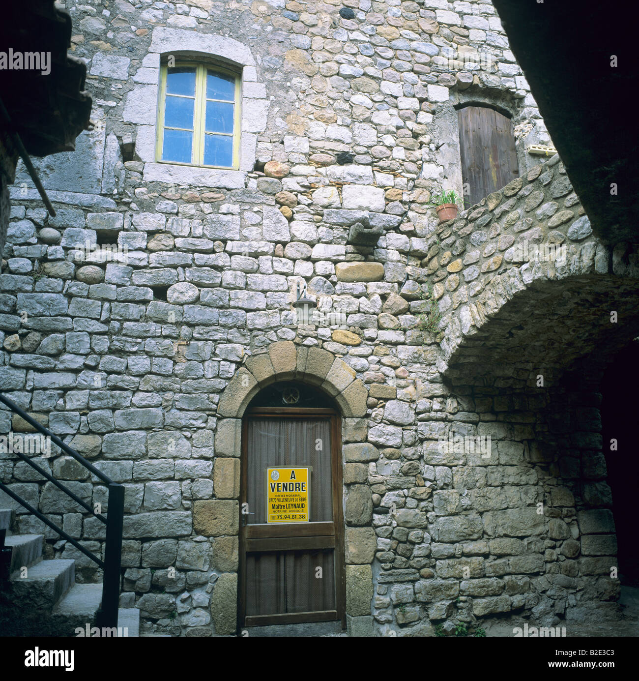 House for sale Ardèche France Europe Stock Photo Alamy