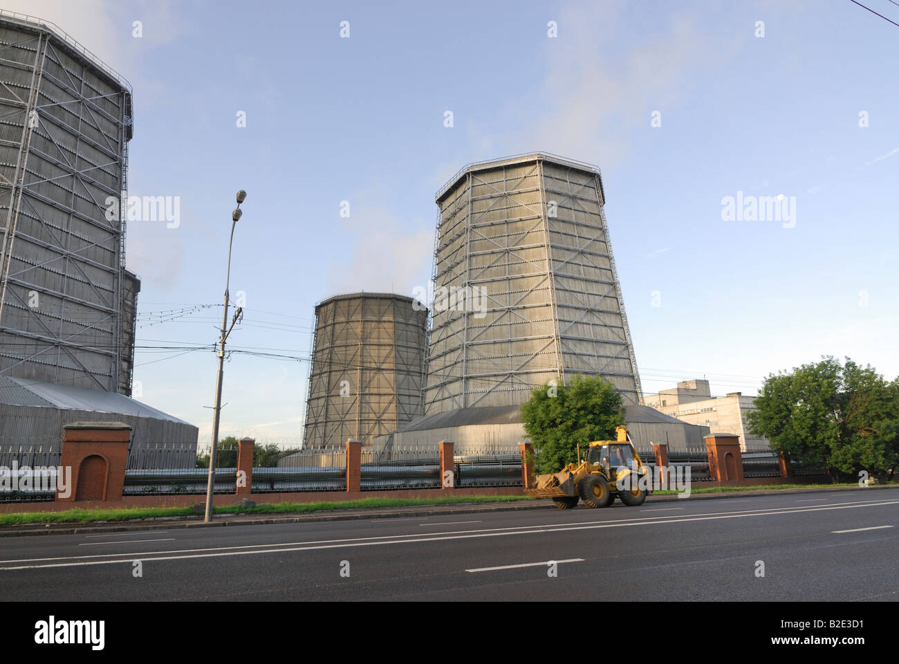 The Moscow power plant Stock Photo Alamy