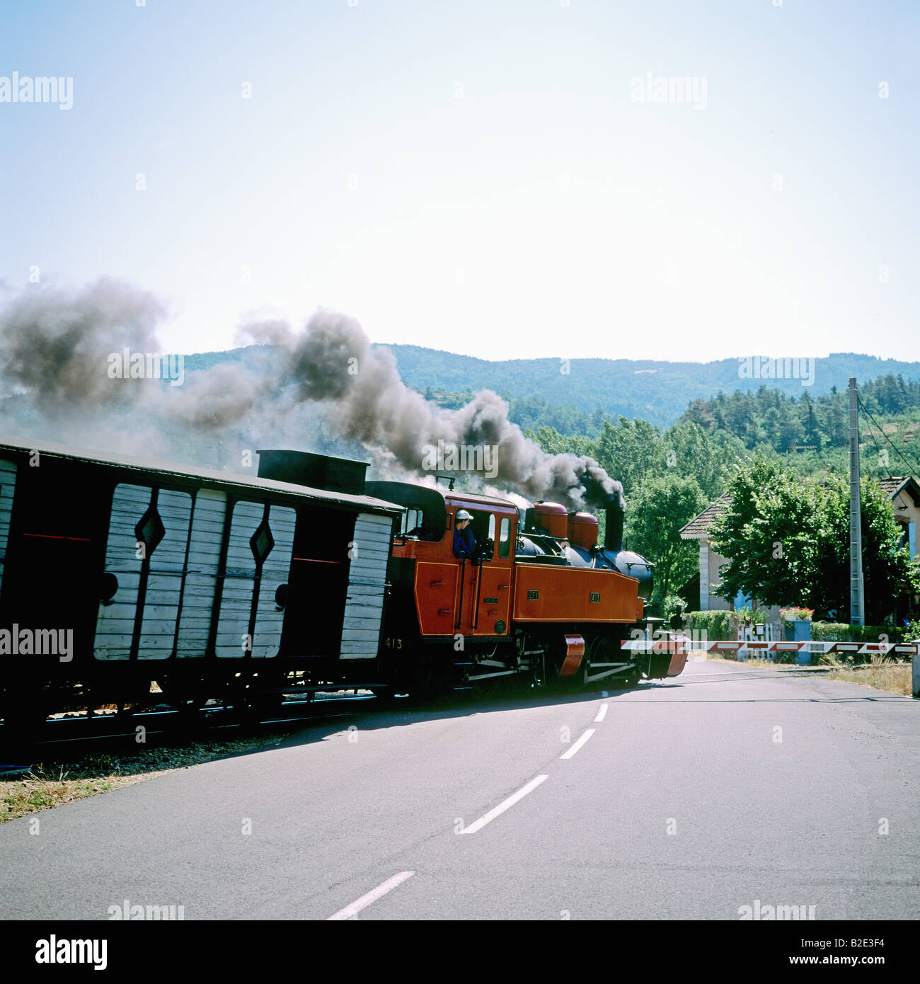 Steam train france hi-res stock photography and images - Alamy