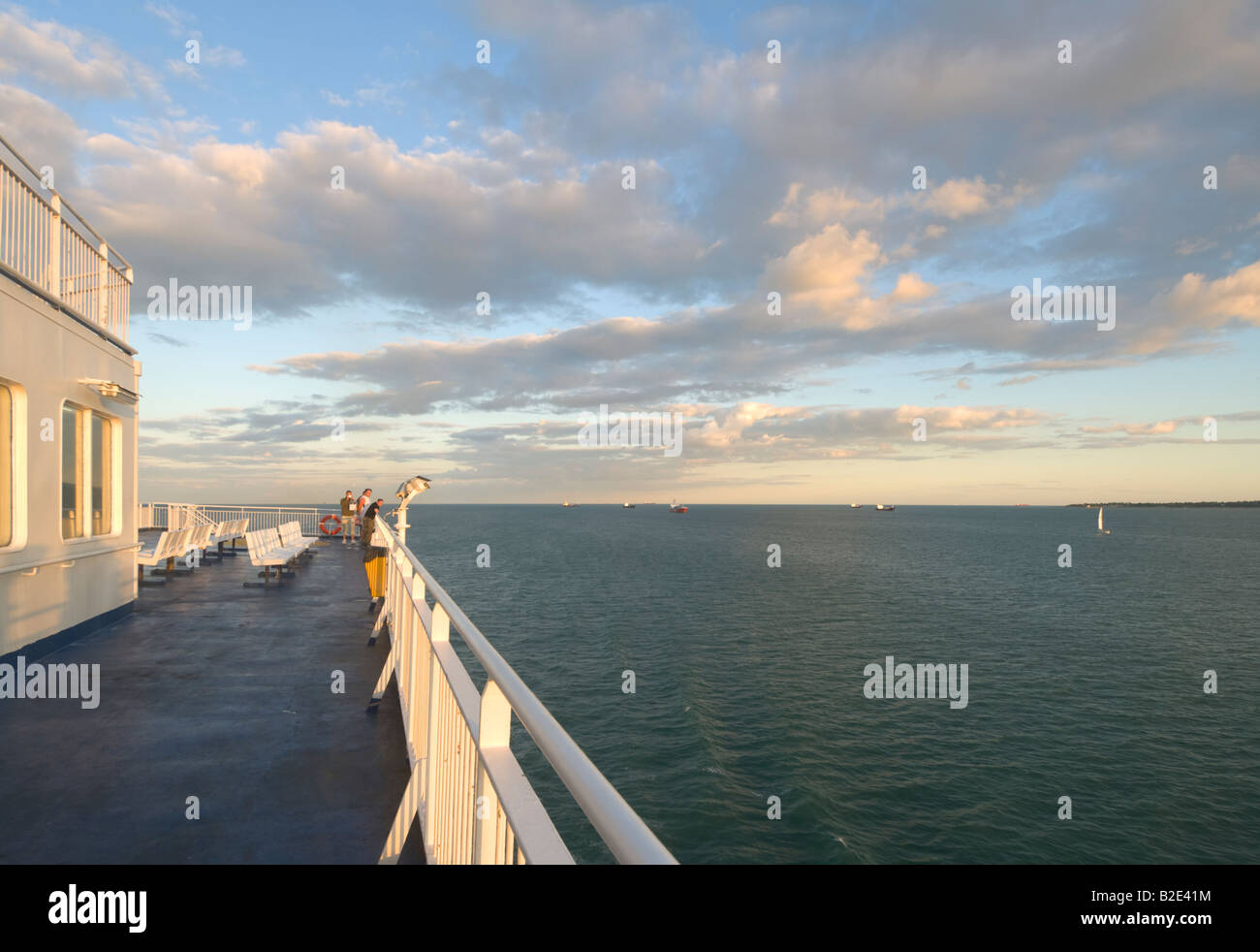 LD Lines Ferry English Channel UK Stock Photo