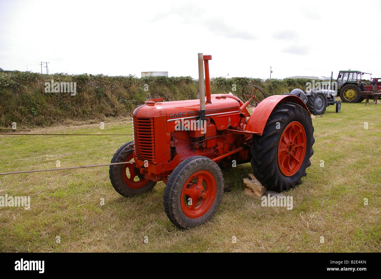 Vintage Case tractor Stock Photo Alamy