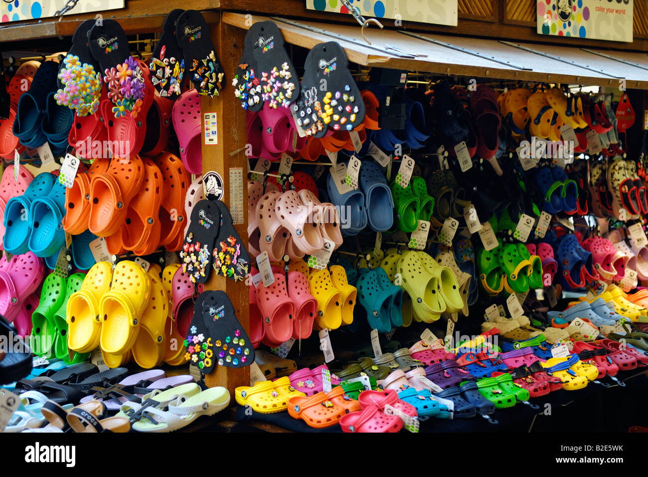 Crocs shoes hires stock photography and images Alamy