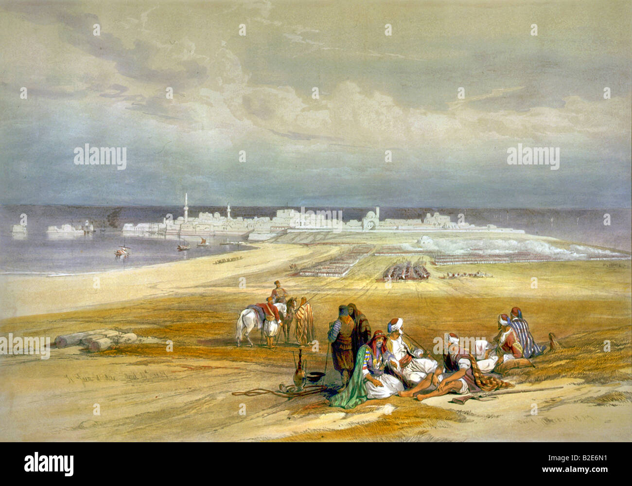 St. Jean d'Acre 1839 Stock Photo Alamy