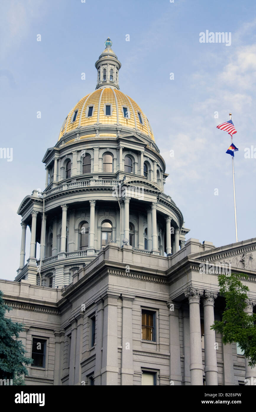 State Capitol of Colorado in Denver Stock Photo