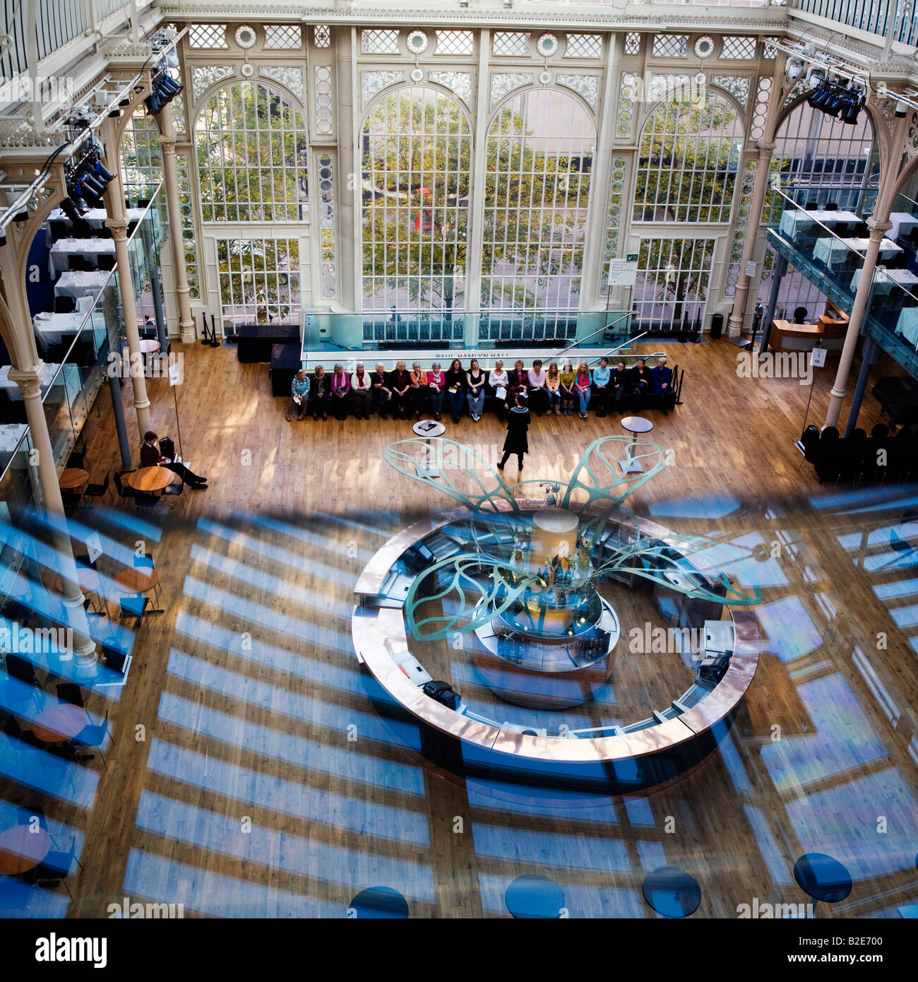 View of the Paul Hamlyn Hall Royal Opera House Covent Garden from the
