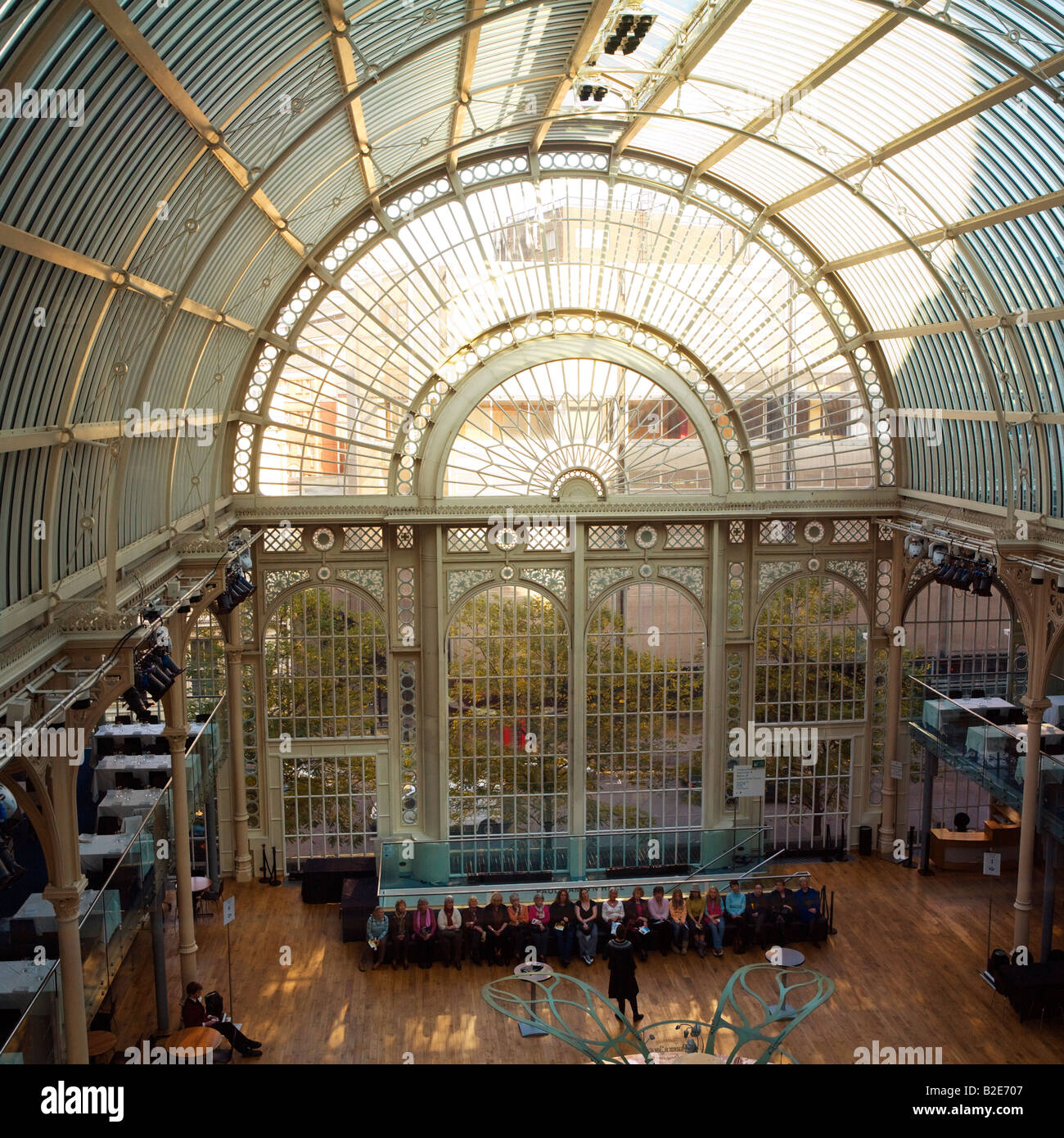 View of the Paul Hamlyn Hall Royal Opera House Covent Garden from the