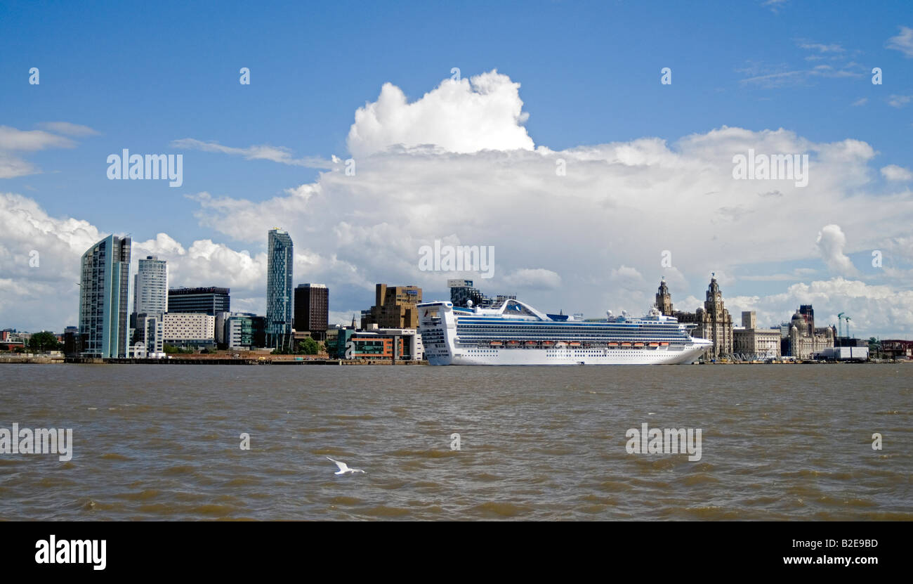 Liverpool Waterfront Stock Photo