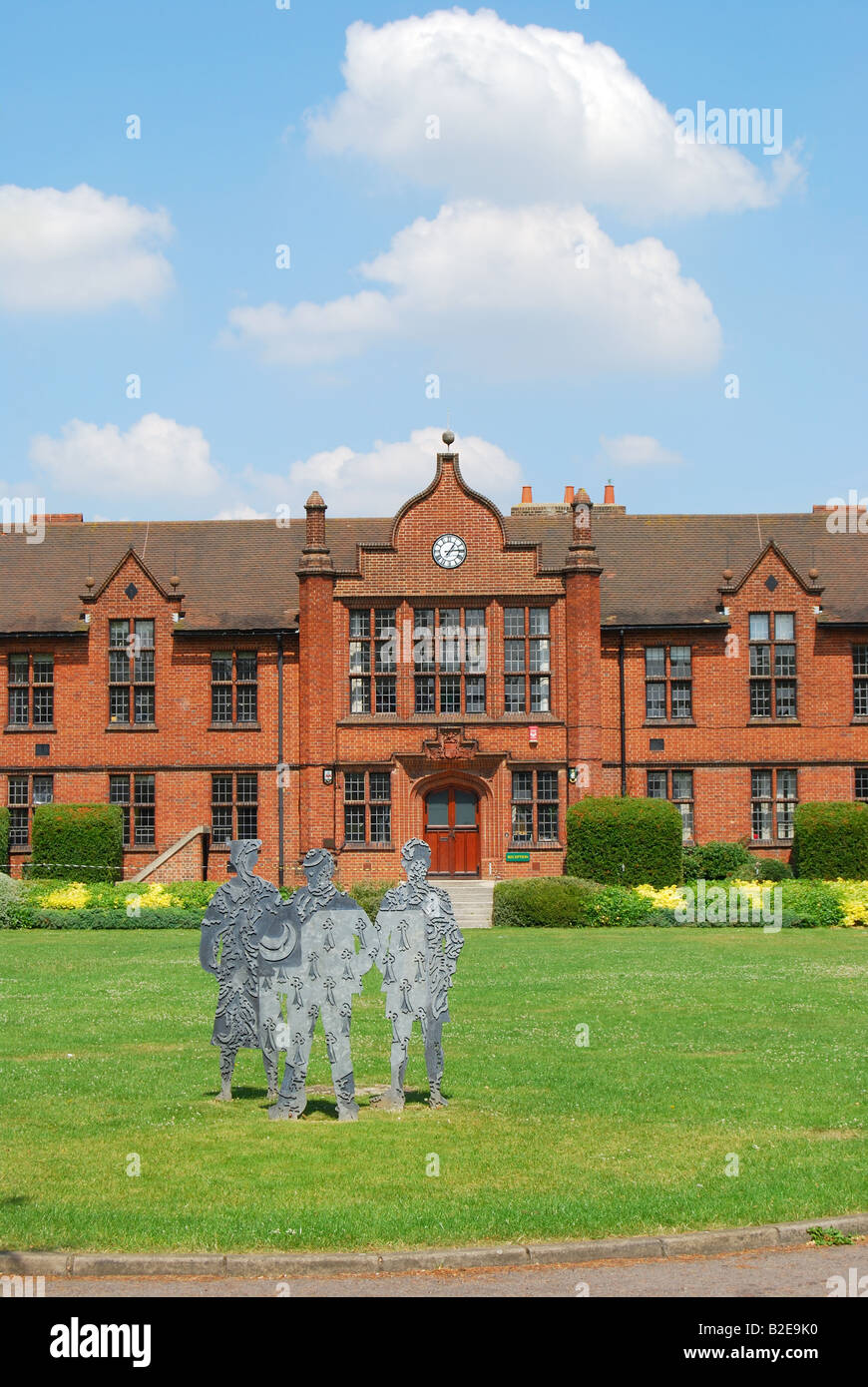 Strode's Sixth Form College, High Street, Egham, Surrey, England, United Kingdom Stock Photo