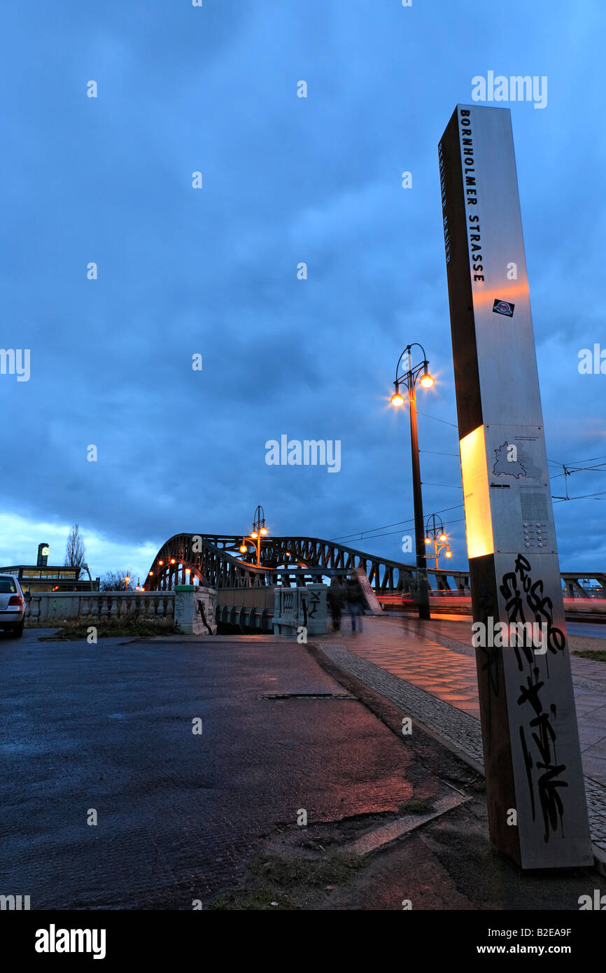 Bornholmer bridge hi-res stock photography and images - Alamy