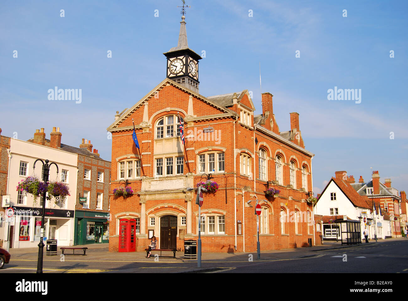 18th century town centre hi-res stock photography and images - Alamy