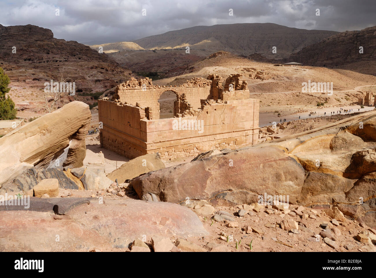 Elevated view ruins ancient hi-res stock photography and images - Alamy