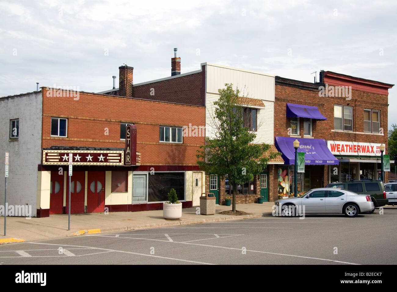 Main street small town hires stock photography and images Alamy