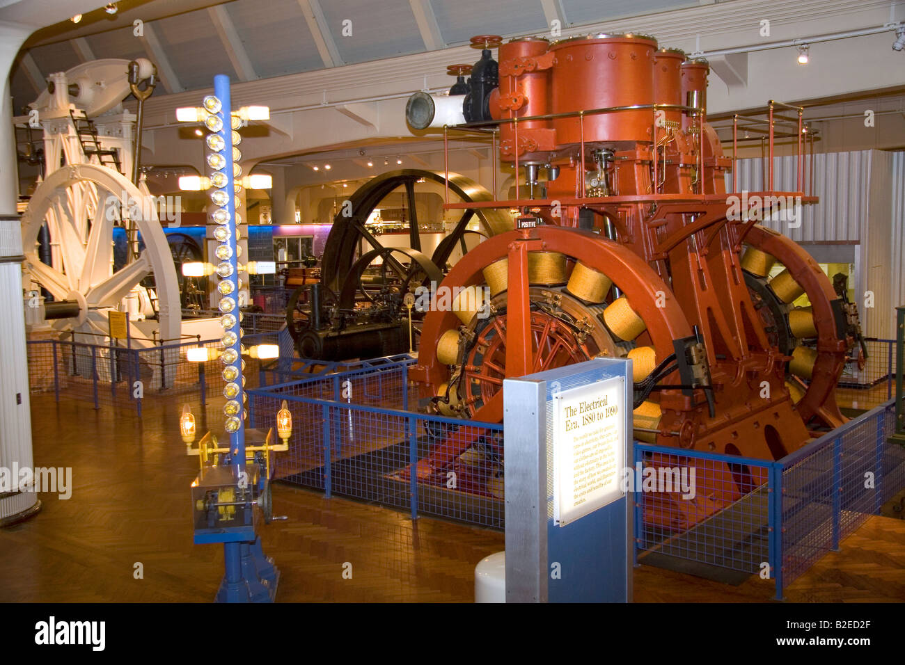 History of industrial electricity use and generation in America at the Henry Ford Museum at