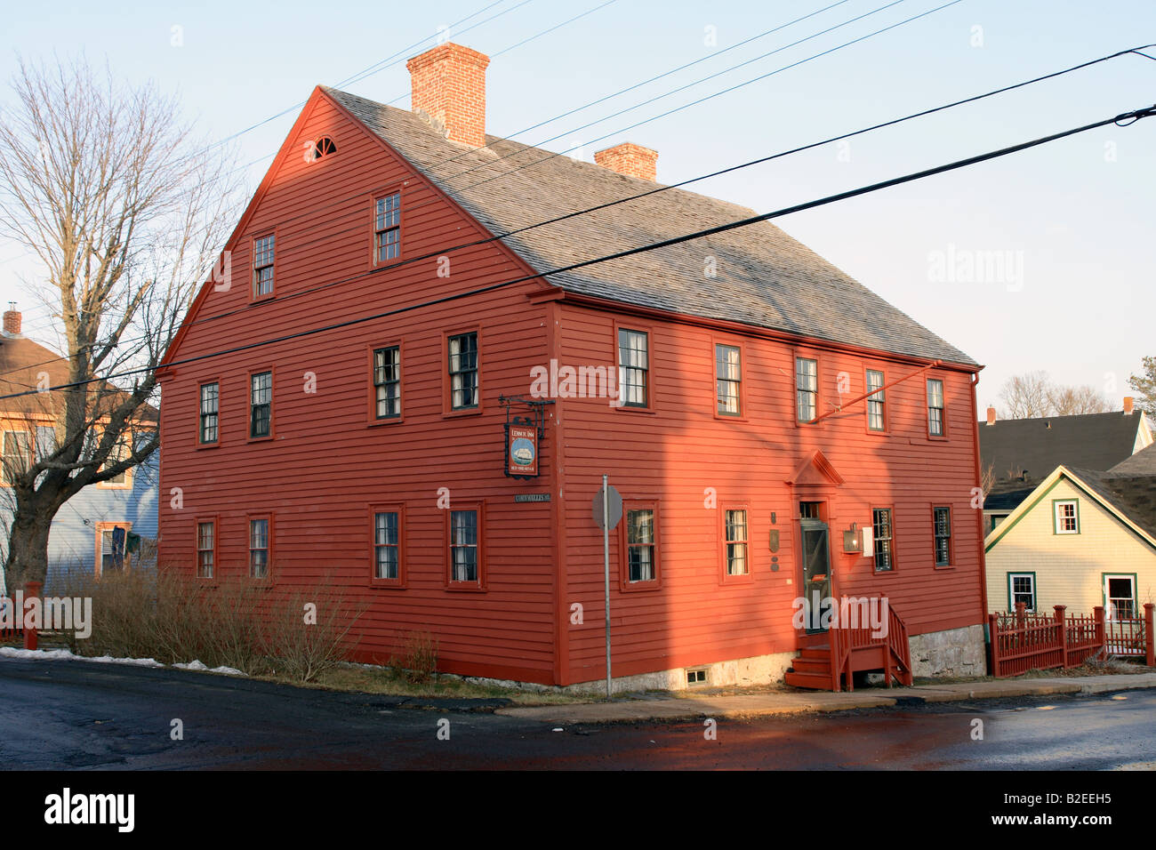 lennox inn lunenburg nova scotia canada Stock Photo - Alamy
