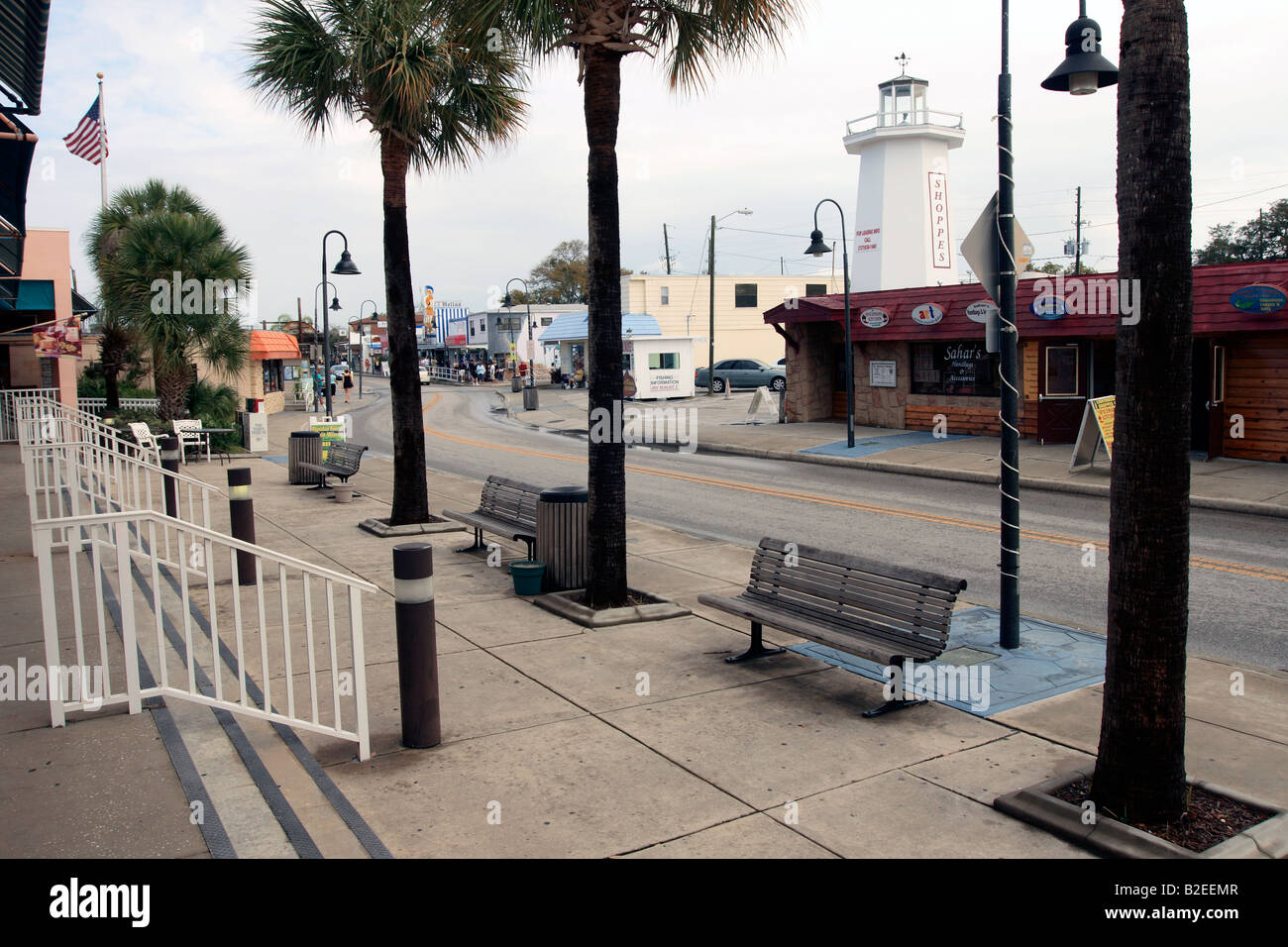 Downtown tarpon springs hires stock photography and images Alamy
