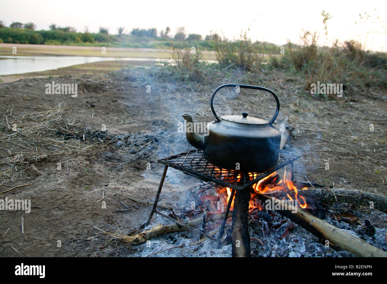 Kettle boiling fire hires stock photography and images Alamy