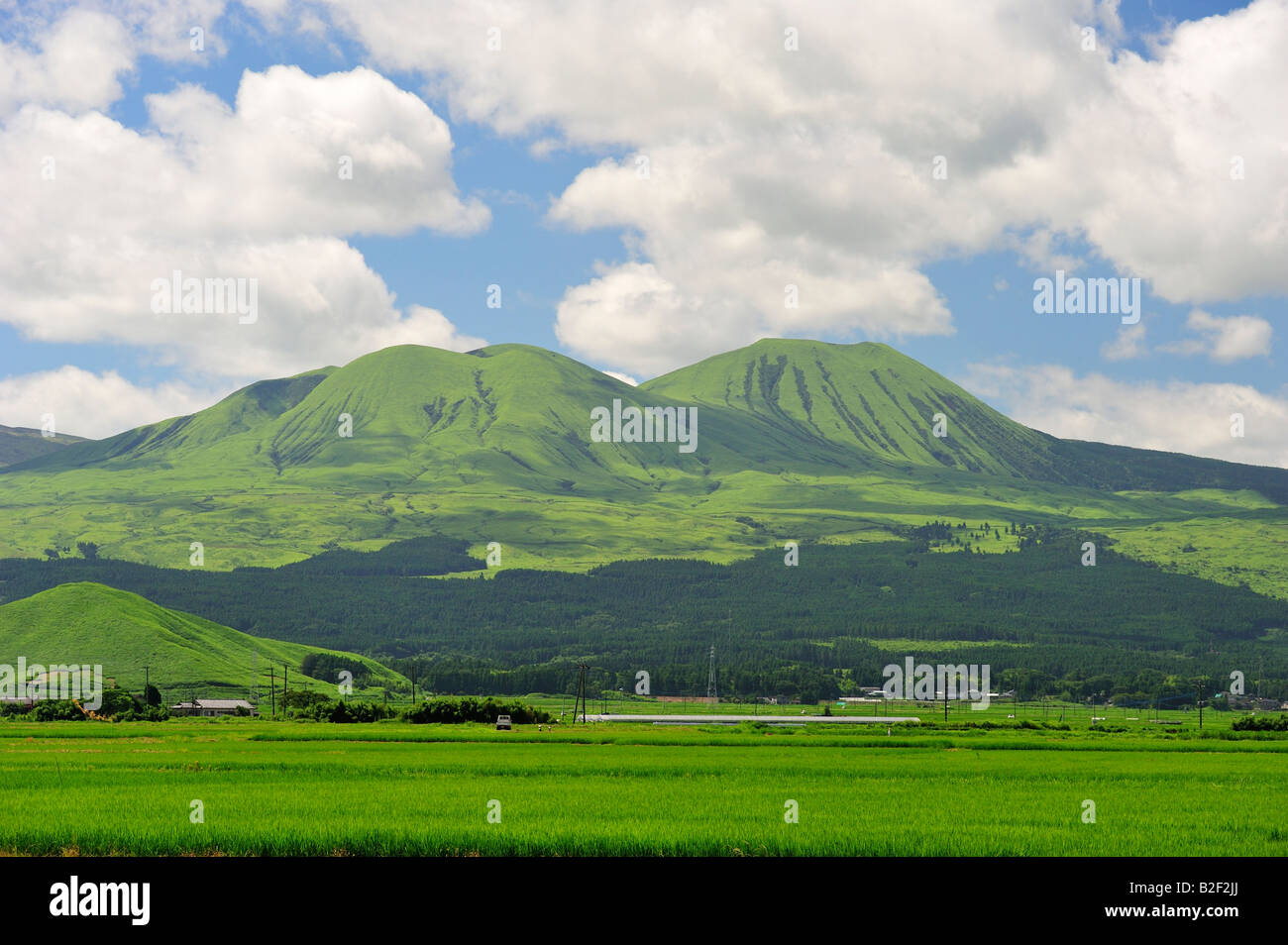 Aso, Kumamoto Prefecture, Kyushu, Japan Stock Photo Alamy