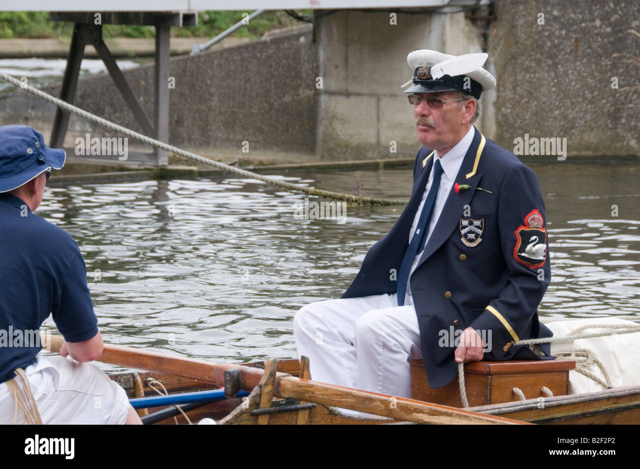 Royal swan marker hi res stock photography and images alamy