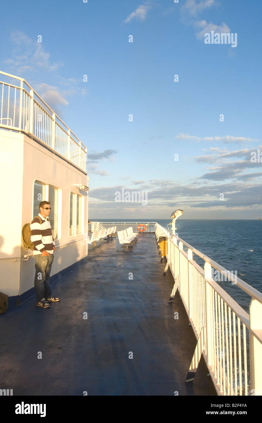 LD Lines Ferry English Channel UK Stock Photo
