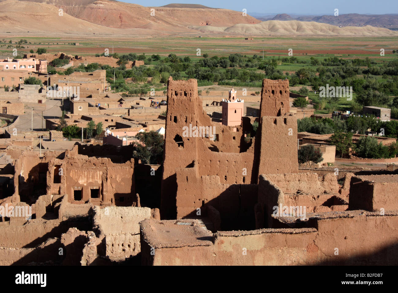 Old Kasbah Morocco Stock Photo