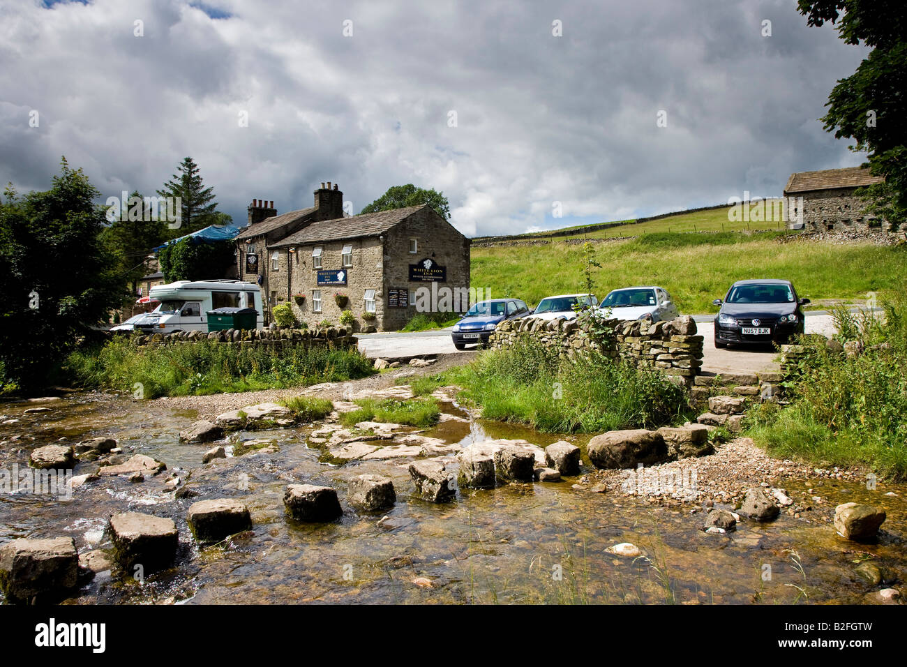 Cray near Buckden Wharfedale Yorkshire Dales National Park Stock Photo