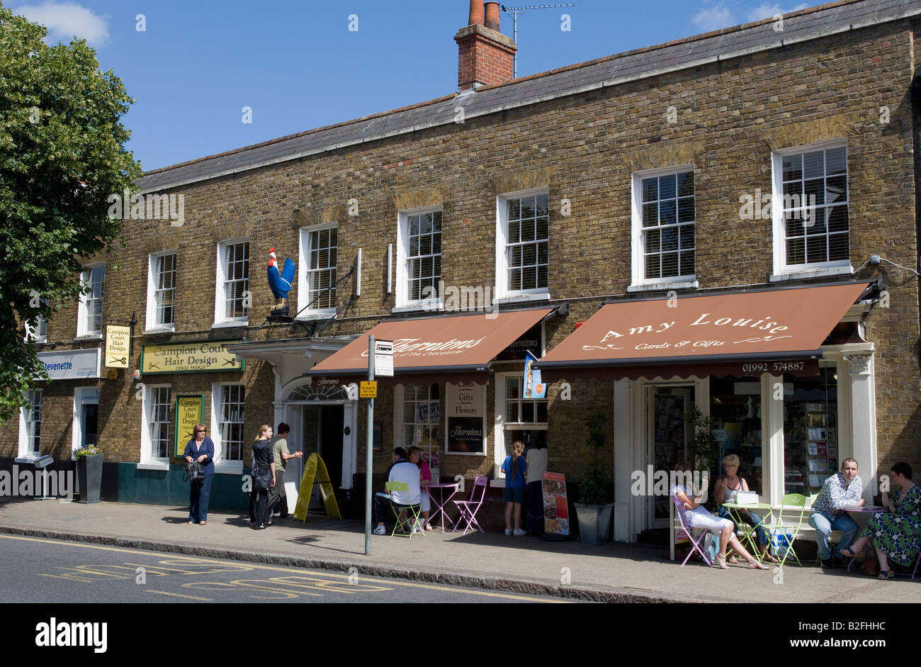 High Street Epping Essex Stock Photo Alamy