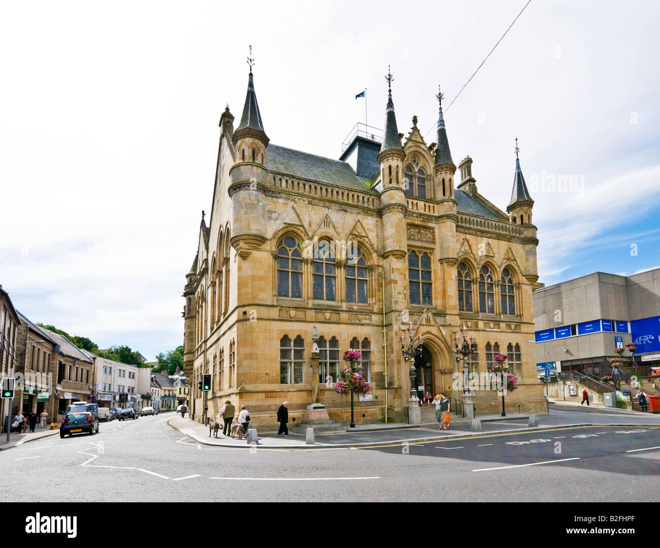 Inverness Town House located on the corner of Castle Street and High