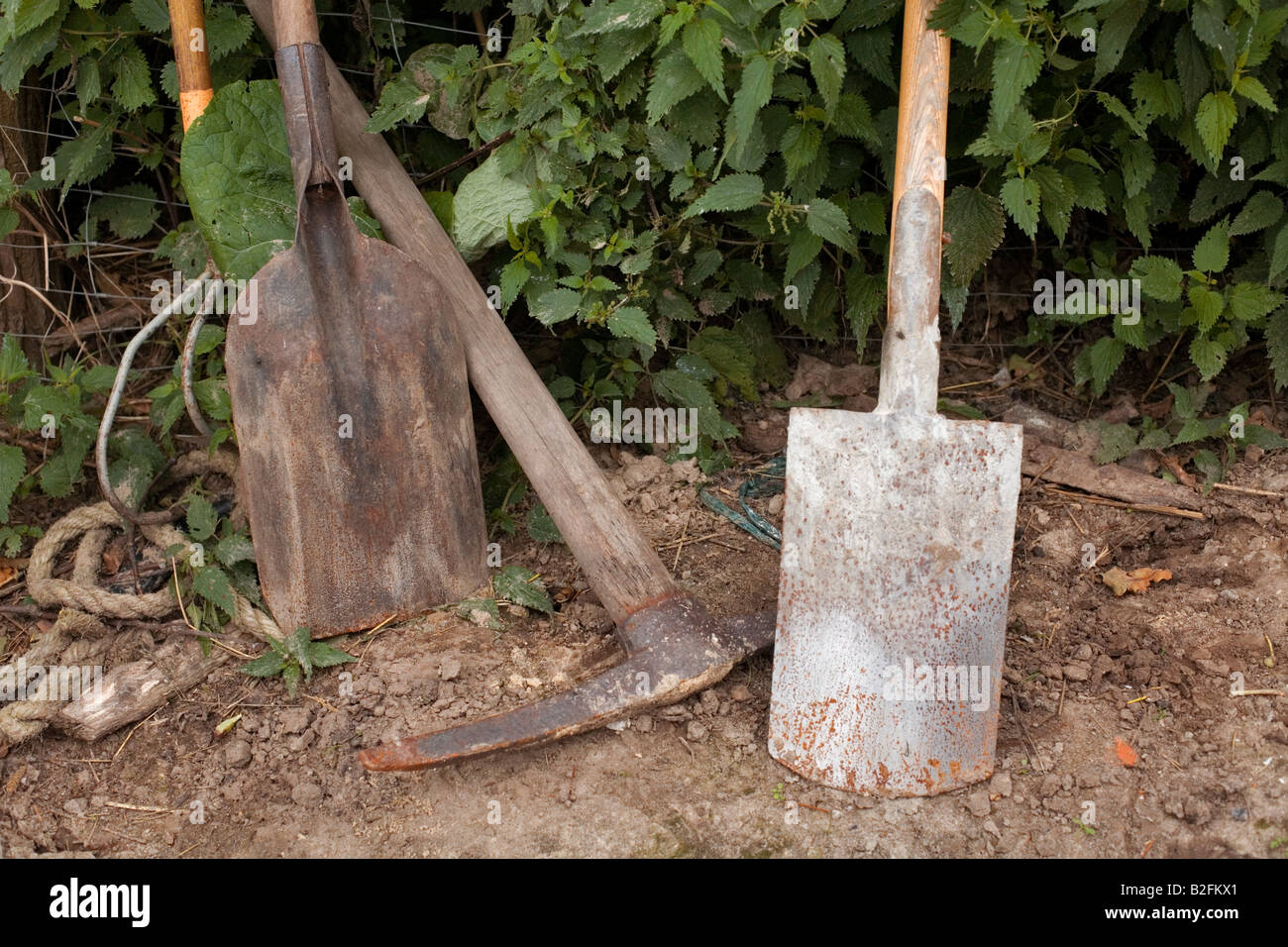 Pick And Shovel High Resolution Stock Photography and Images Alamy