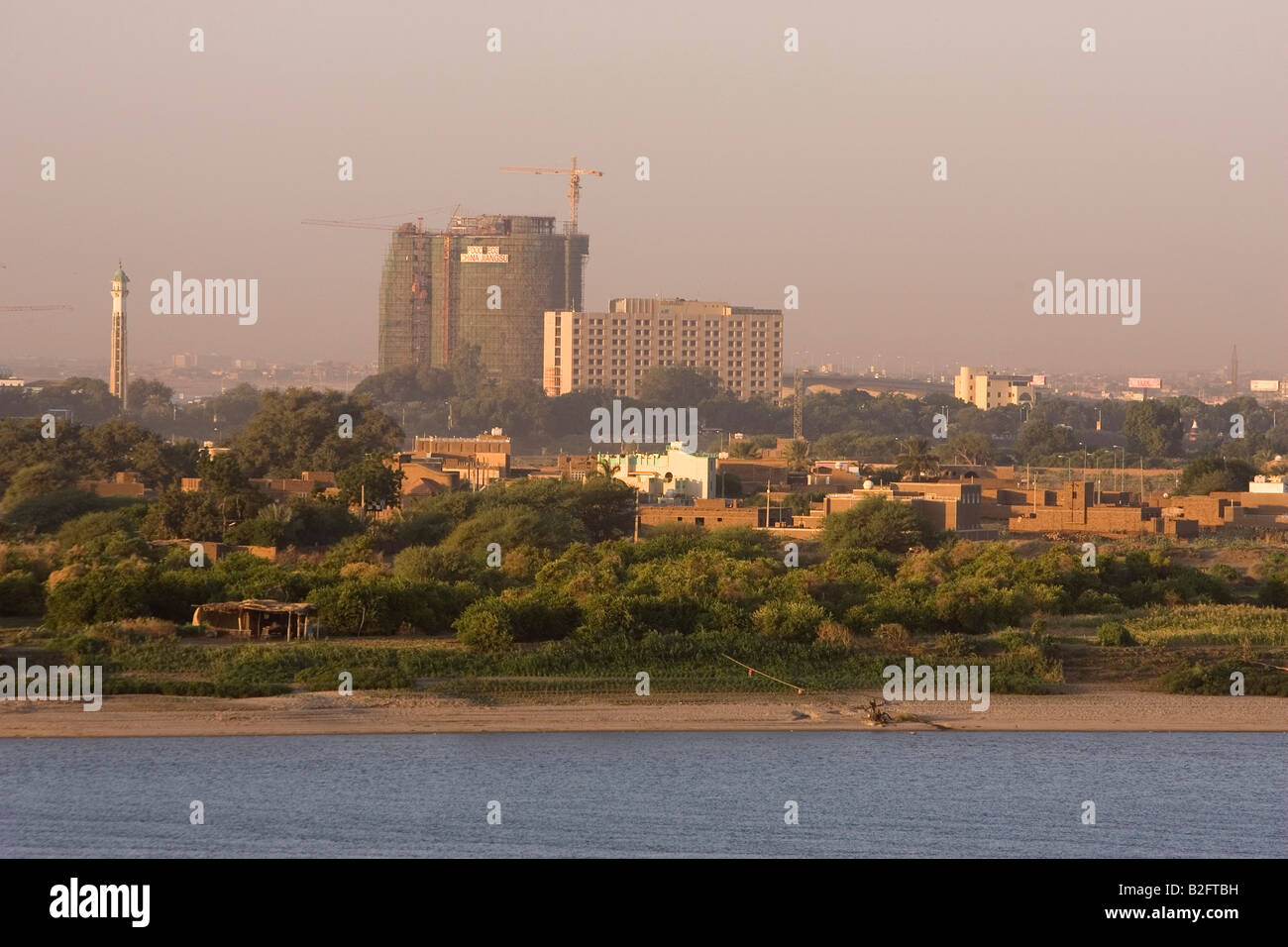 The City of Khartoum Sudan Looking north from the Nile Stock Photo - Alamy