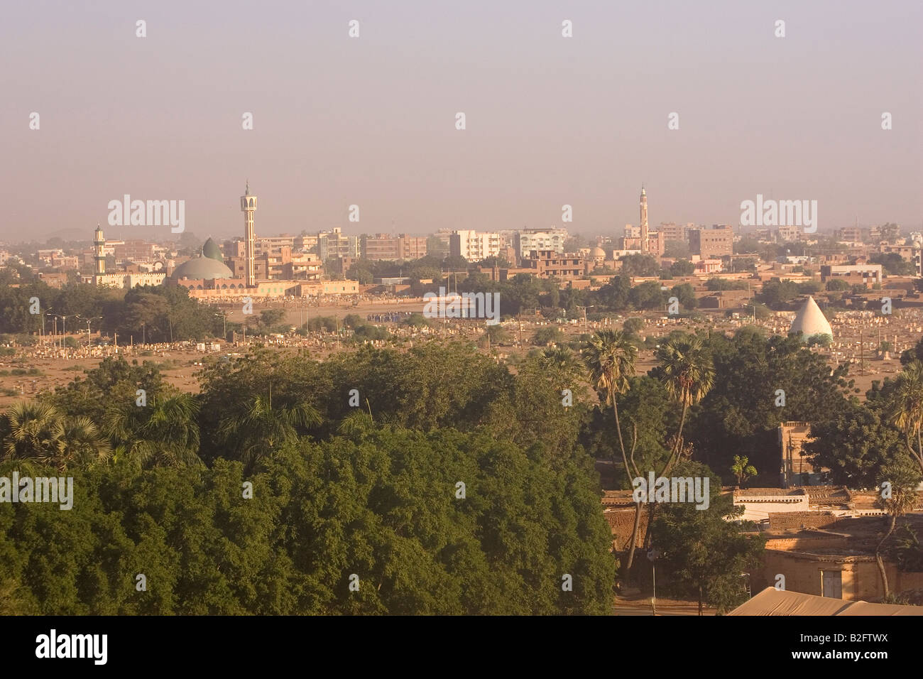 The City of Khartoum Sudan Looking north from the Nile Stock Photo - Alamy