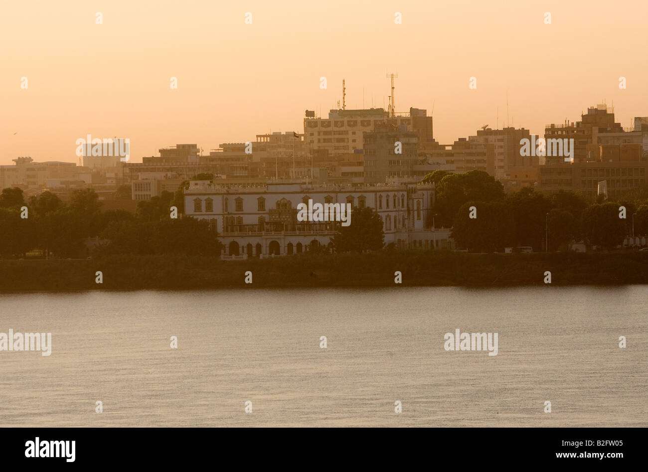 The City of Khartoum Sudan Looking north from the Nile Stock Photo - Alamy
