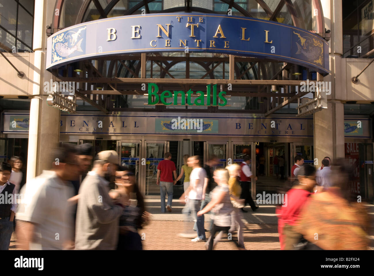 Bentalls Shopping Centre Kingston Surrey UK Stock Photo