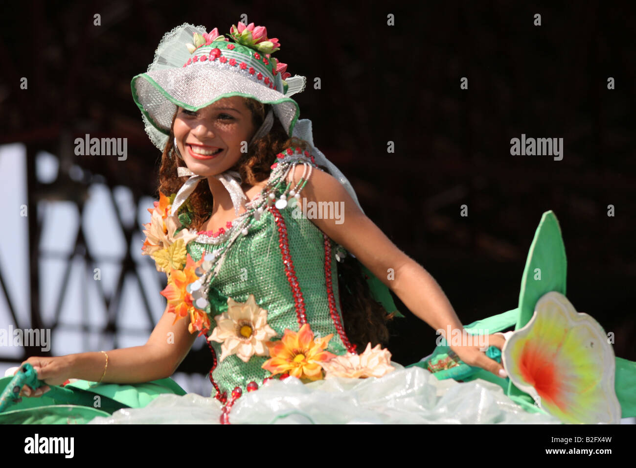 Brazil dance dancer at the boi bumba show parintins carnival, Brazil
