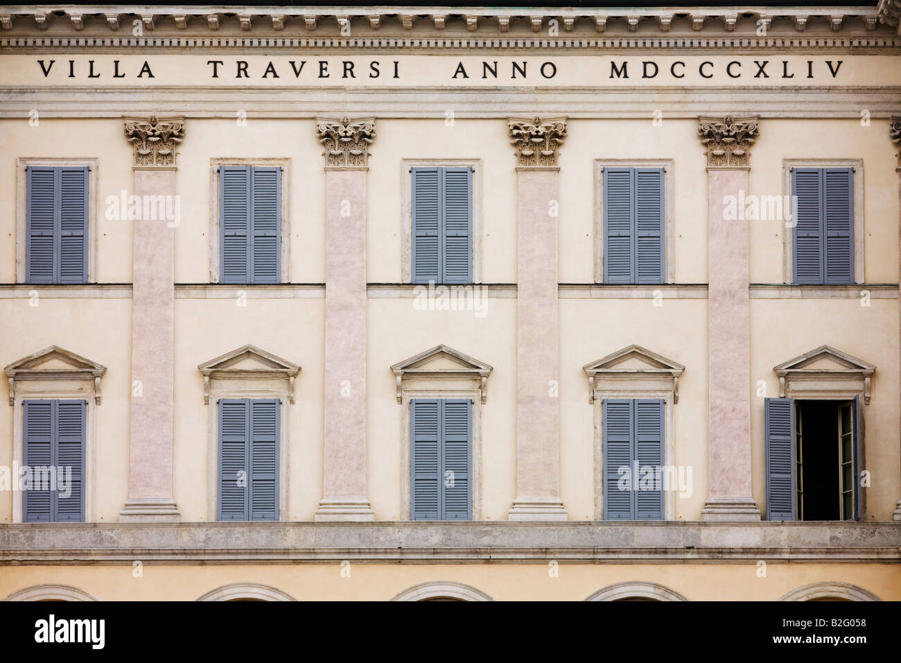 Villa Tittoni Traversi Desio, Milano, Italy. Stock Photo