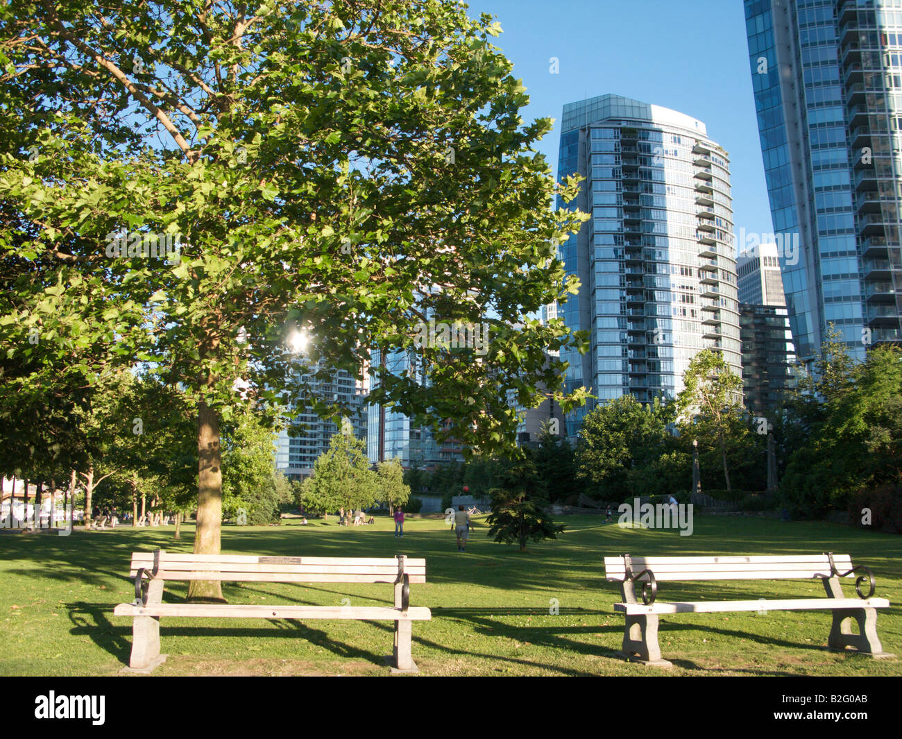 Apartments in Vancouver, British Columbia Canada Stock Photo Alamy