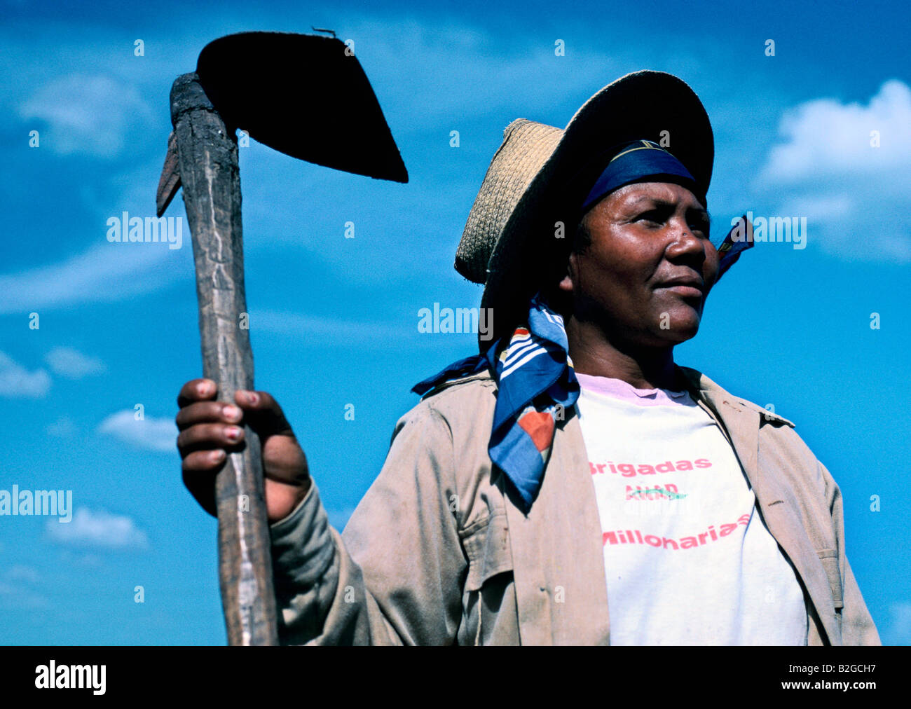 co operative worker Stock Photo